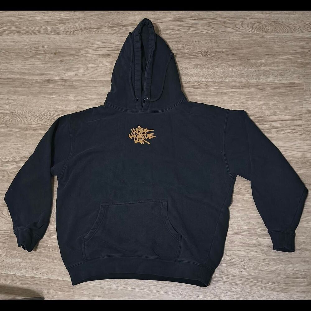 Flag Nor Fail Men's Black Hoodie Size L